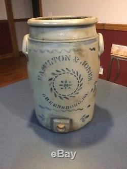Hamilton & Jones Stoneware Water Cooler