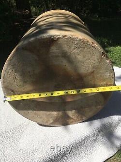 Large 20 GALLON Antique Stoneware Crock. EH MERRILL & CO
