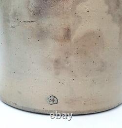 Large Antique Glazed Stoneware Preserve Storage Jar Crock 10 Gallon