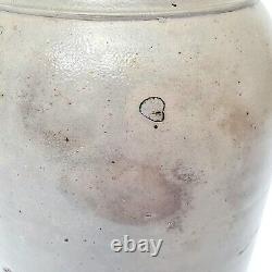 Large Antique Glazed Stoneware Preserve Storage Jar Crock 10 Gallon