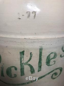 Large Corona Stoneware (No. 1-77) 1 Cent Pickle Crock