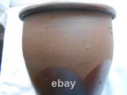 Lewistown Pottery Stoneware (1854-1872) Scalloped Crock-lewistown, Penna Rare