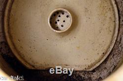 Lipscombe English STONEWARE Glazed Applied Decoration CROCK FILTER 24Gal withSTAND