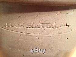 Lock Haven PA Stoneware crock Clinton County PA