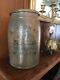 Lovely Antique A. Conrad Shinnston West Virginia 1 Gal. Stoneware Crock Jar