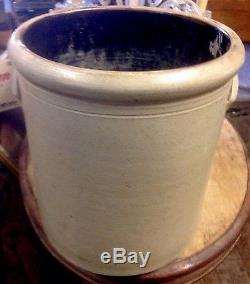 Old 5 Gallon Bee Sting Crock Pot Stoneware