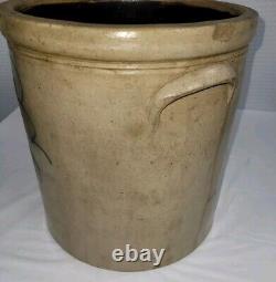 Old Antique Bee Sting Stoneware Pottery Crock 3 Gallon READ Chips