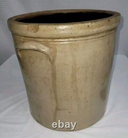 Old Antique Bee Sting Stoneware Pottery Crock 3 Gallon READ Chips