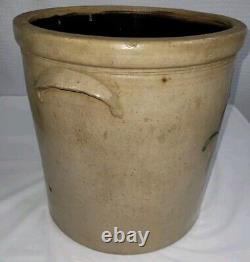 Old Antique Bee Sting Stoneware Pottery Crock 3 Gallon READ Chips