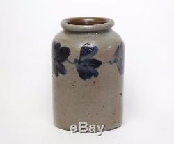 Pennsylvania Stoneware Jar, 19th Century, Cobalt Decoration