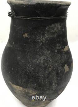 Pottery antique stoneware crock jug pottery huge