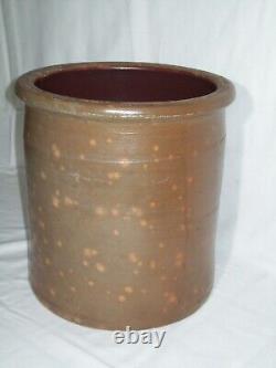 Primitive #2 DONAGHHO Salt Glaze Stoneware Crock Nice Rare Antique Stoneware