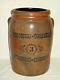 Primitive #3 Unsigned Donaghho Salt Glaze Stoneware Crock Nice Display Piece