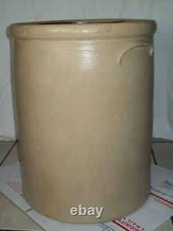 Primitive Antique #15 Bee Sting Stoneware Crock Salt Glazed Red Wing Pottery
