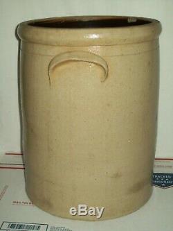Primitive Antique 6 Gallon Bee Sting Stoneware Crock Red Wing Pottery