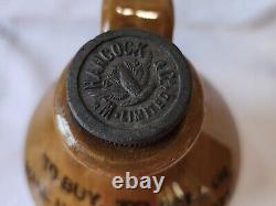 RARE 1918 Ridgeway Bros Botanical Brewers Cadoxton & Cardiff Stoneware Jug Crock