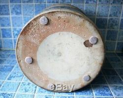 RARE Haxtun & Co Fort Edwards NY Stoneware Crock Cobalt Decorated 5 Gallon