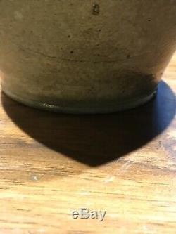 RARE STONEWARE OVOID JAR by THOMAS COMMERAW