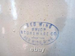 RED WING Stoneware Crock, 4 Gallon, Antique Made in the USA