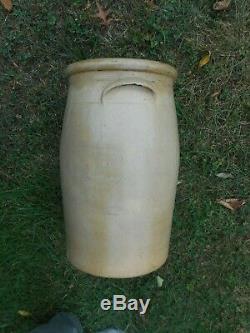 Rare 6 Gallon Red Wing Stoneware freehand Butterfly Churn. Redwing Butter Churn