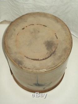 Rare ANTIQUE #4 BEE STING STONEWARE CROCK SALT GLAZED POTTERY RED WING