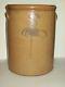 Rare Antique #8 Bee Sting Stoneware Crock Salt Glazed Pottery Red Wing