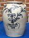 Rare Antique 1800's Early American Baltimore Stoneware Crock Jar 3 Gal Decorated