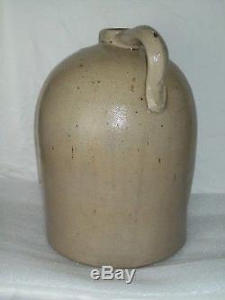 Rare Antique # 5 Bee Sting Stoneware Salt Glazed Crock Jug Red Wing
