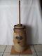 Rare Antique #6 Butter Churn Th Gunther Stoneware Pottery