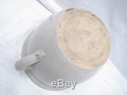 Rare Antique Hawthorn PA 1 Gal Handled Crock Stoneware Pottery H. P. Co