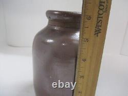 Rare Antique Stoneware Preserve Jar Crock Incised Henry Bell Raspberry Jam