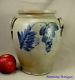 Rare Small Remmey 1 Gal Decorated Stoneware Crock 19th Cent