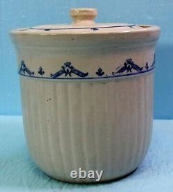 Rare Western Stoneware Co, Monmouth, Il, Colonial Pattern Tumbler