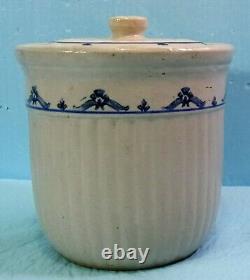 Rare Western Stoneware Co, Monmouth, Il, Colonial Pattern Tumbler