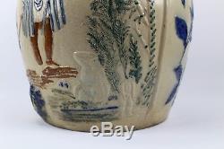 Rare Whites Utica Columbian Worlds Exposition Glazed Stoneware Water Cooler