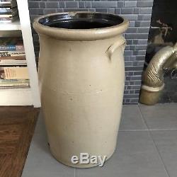 Red Wing Crock Stoneware Company Pottery Large 6 Gallon Bee Sting Drop 8 1800s