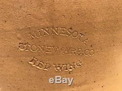 Red Wing Minnesota Stoneware Co. Stamped Rare 10gl Salt Glaze Crock 1880-1906