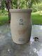 Red Wing Union Stoneware Butter Churn 2 Gallon Crock No Cracks Or Chips