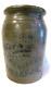 Richey & Hamilton Platine. W. Va Cobalt Decorated Wax Sealer Canning Crock