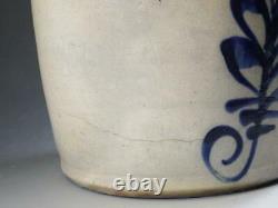 Satterlee & Mory Stoneware Jug / Crock Cobalt Decorated Ft. Edward NY 1 Gallon