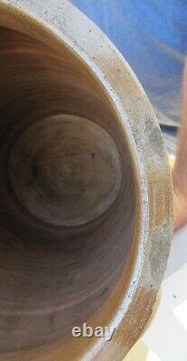 Stoneware Jar C 1875 Cobalt Decorated Baltimore or Philadelphia
