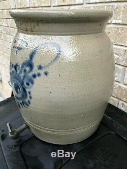 Stoneware Water Cooler Patented 1886