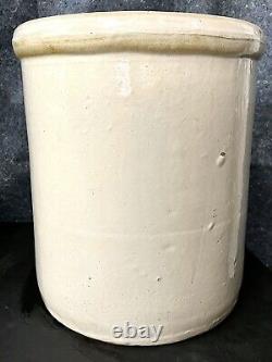 Stunning Vintage 10 Gallon Stoneware Crock