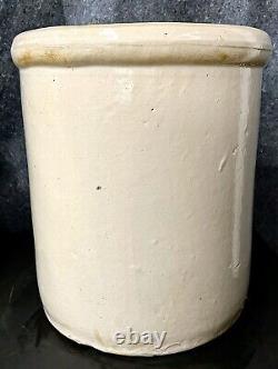 Stunning Vintage 10 Gallon Stoneware Crock