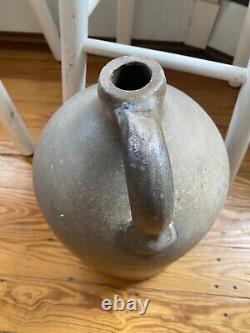 T. O. Goodwin W. Hartford CT Antique Stoneware Pottery Jug Crock Ovoid Early 19th