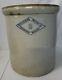 The Pittsburg Pottery Co Diamond Brand 8 Gal Stoneware Crock Bucket Planter