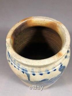 Unusual 19th Century American Stoneware Jar