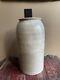 Unusual Size Antique Stoneware Crock 15 Tall With Xx Inscribed At The Top