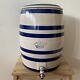 Vintage Blue Crown 4 Gal Crock Water Cooler Withlid Stoneware Local Pu Only
