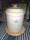 Vintage 3 Gallon Crock Royal Crown By Robinson Ransbottom Usa Marked Withlid Clean